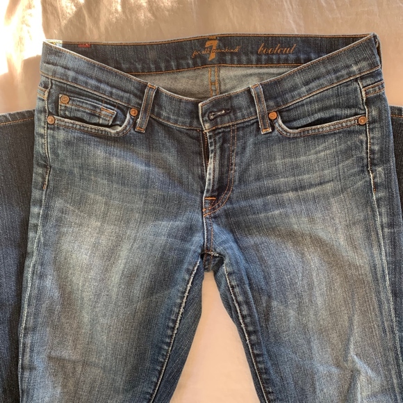 7 For All Mankind Bootcut Jeans - 28 - Picture 3 of 6